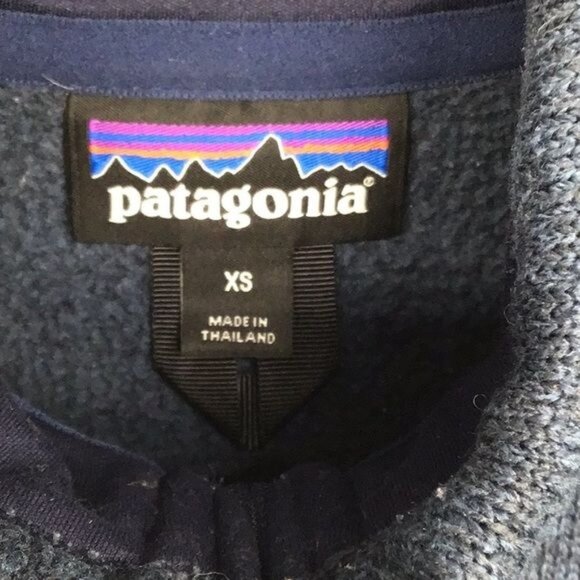 Patagonia Womans XS 1/4 Zip Better Sweater Classic Navy - Picture 2 of 8